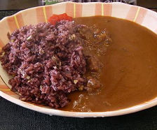 奈良黒米カレー
